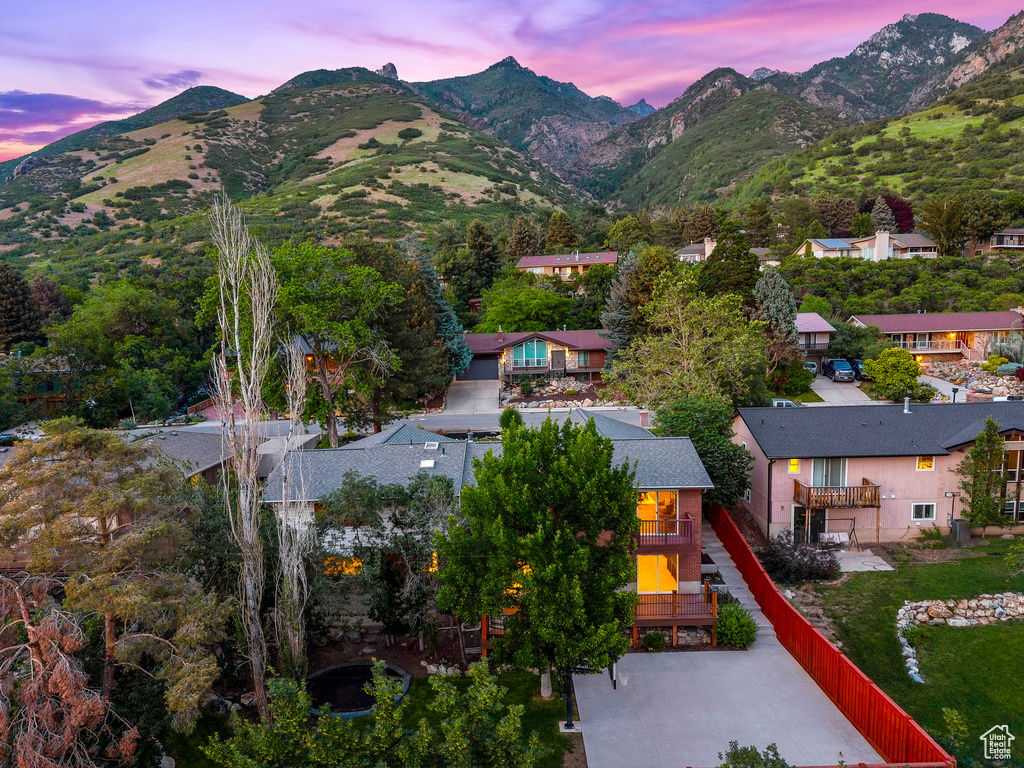 View of property location with mountains