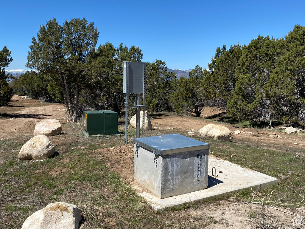 Entry to storm shelter