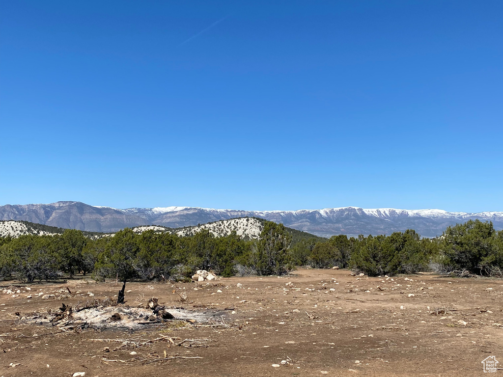 View of mountain backdrop