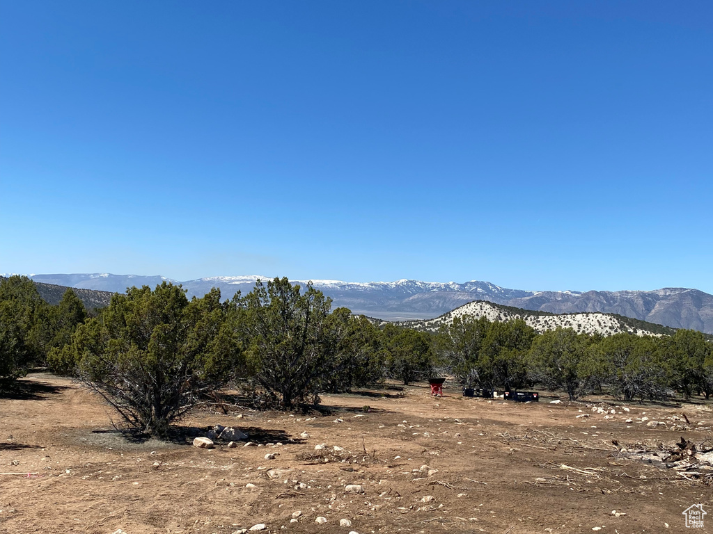 View of mountain backdrop