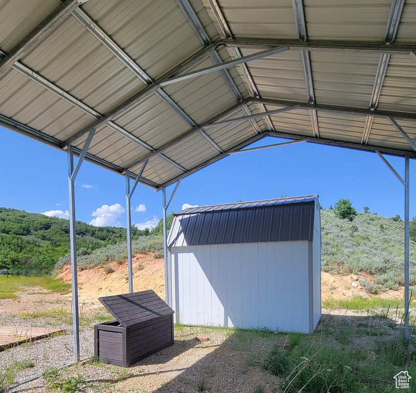 View of shed