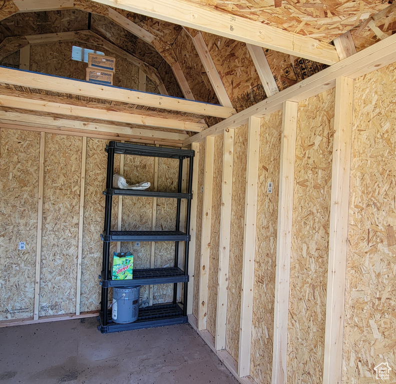 View of storage