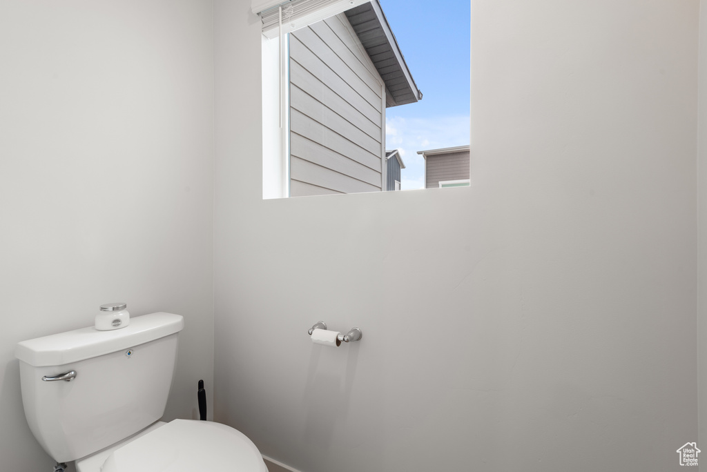 Bathroom with toilet