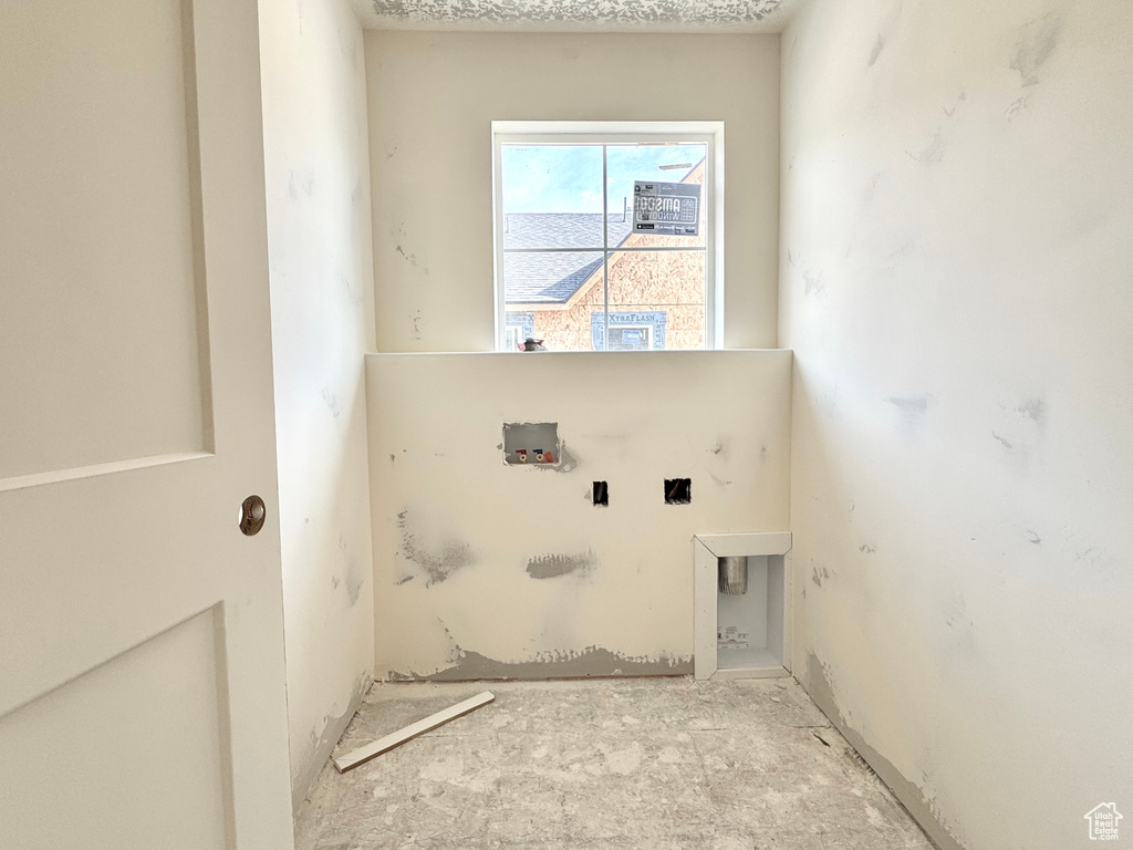 Laundry area featuring hookup for a washing machine