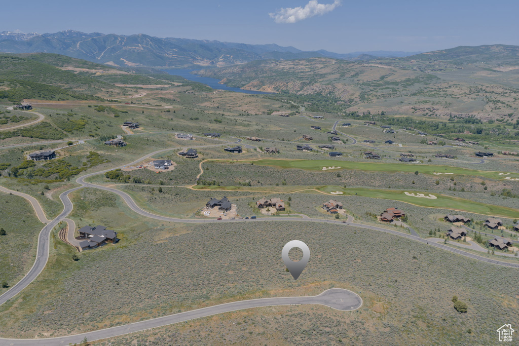 View of property location with a mountain backdrop