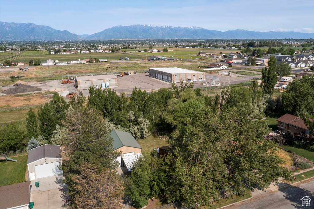 Aerial view of mountains