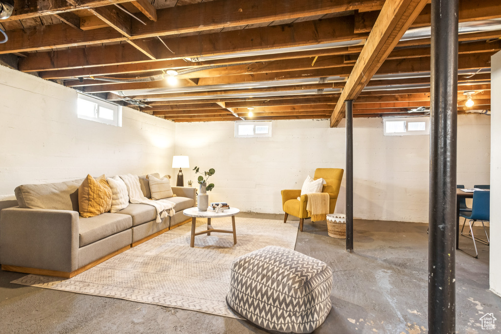View of basement
