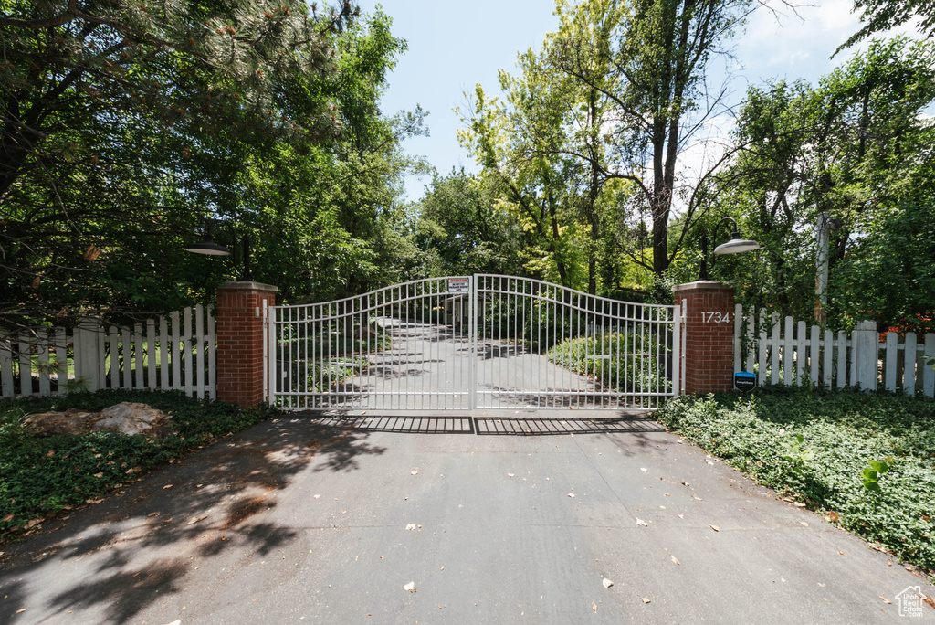 View of gate