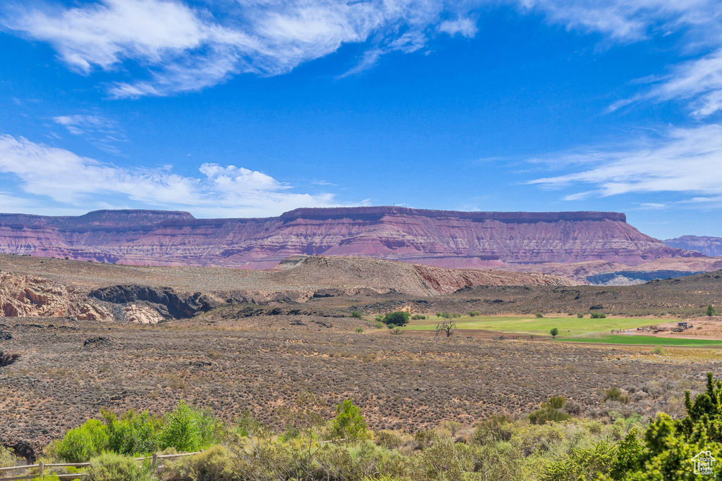 View of mountain backdrop