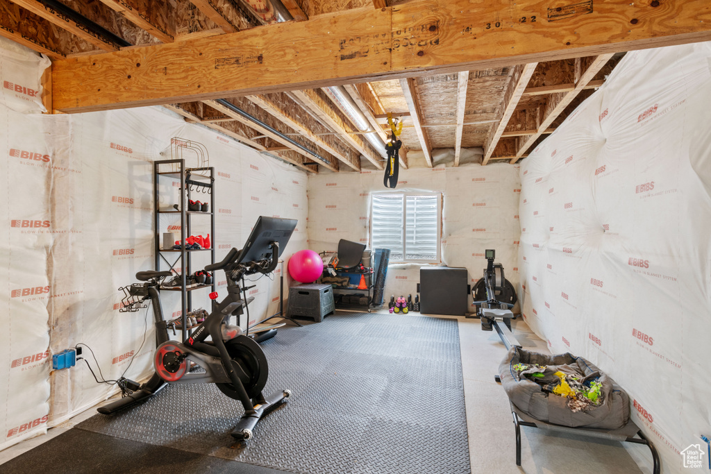 View of workout room