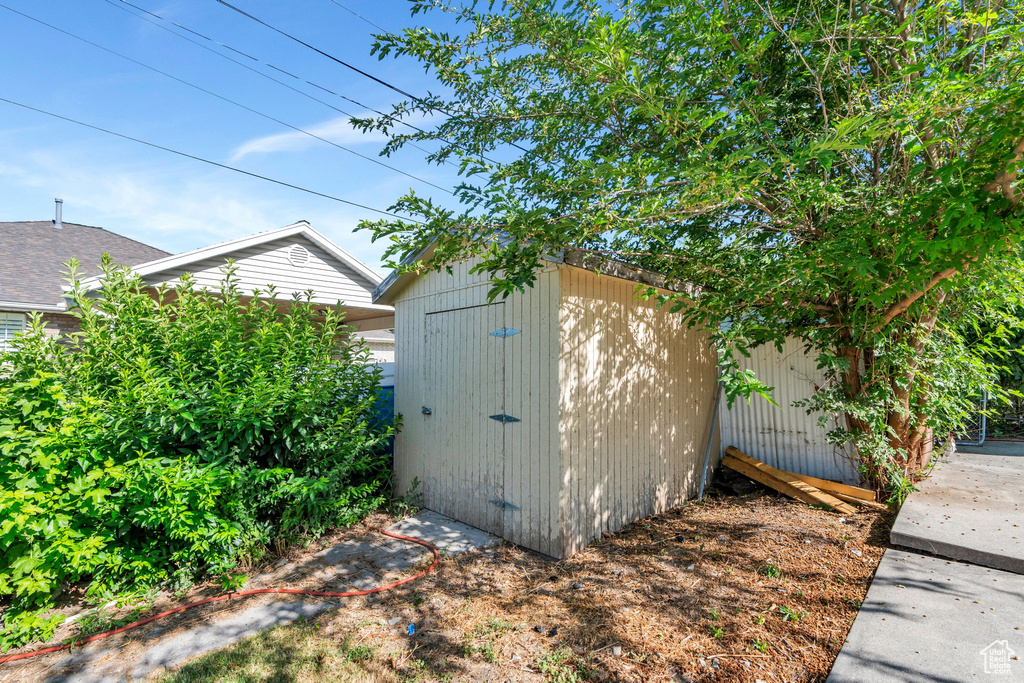 View of shed