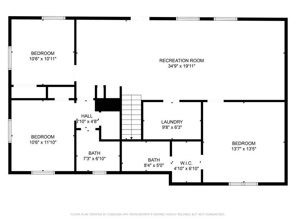 View of floor plan / room layout