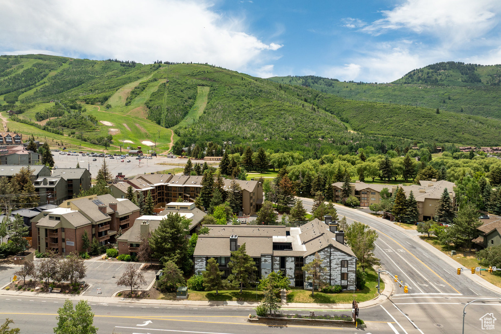 View of mountain backdrop