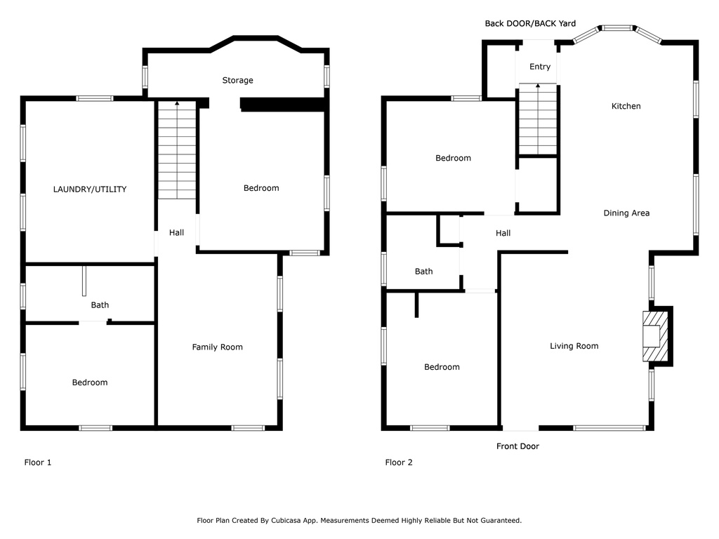 View of floor plan / room layout
