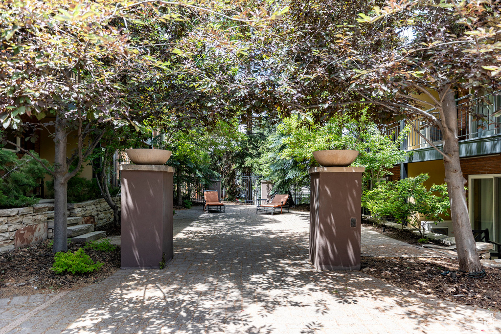 View of gate