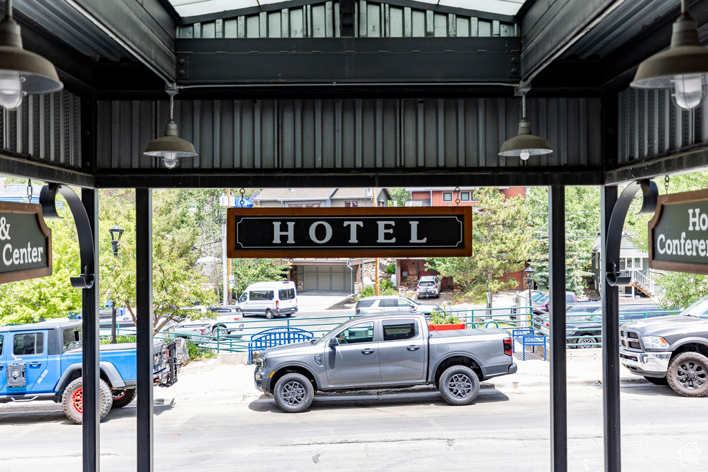 View of car parking