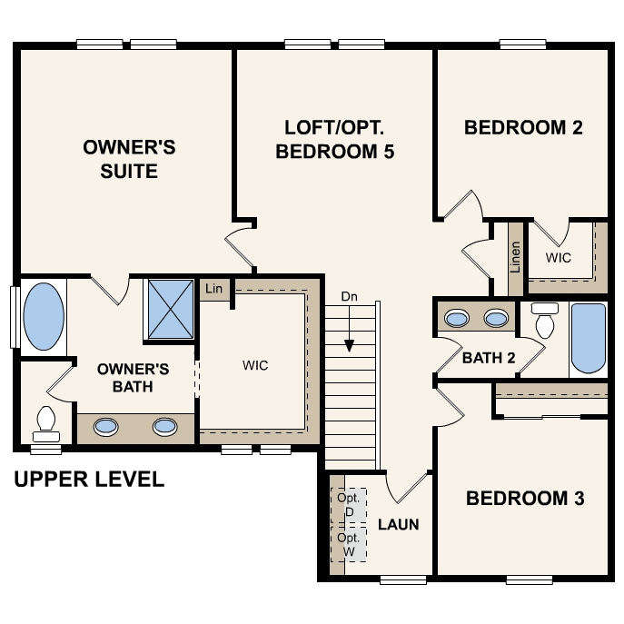 View of floor plan / room layout