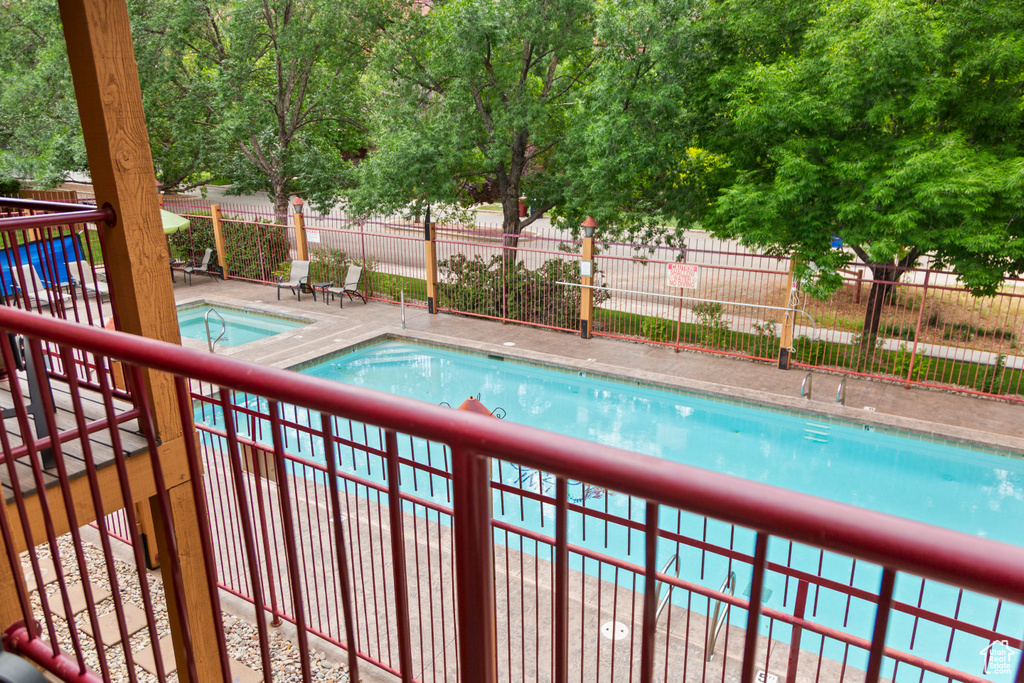 View of community pool