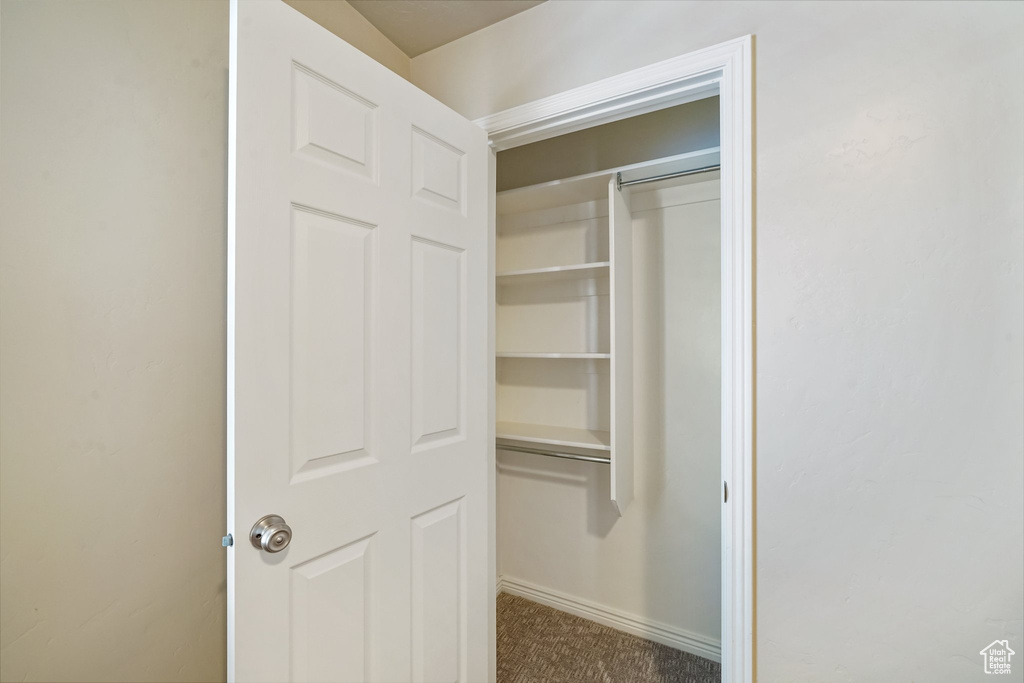 View of closet