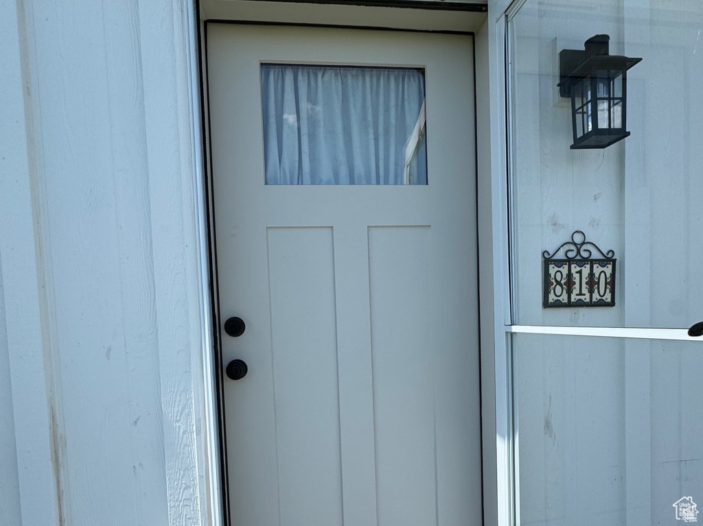 Property entrance