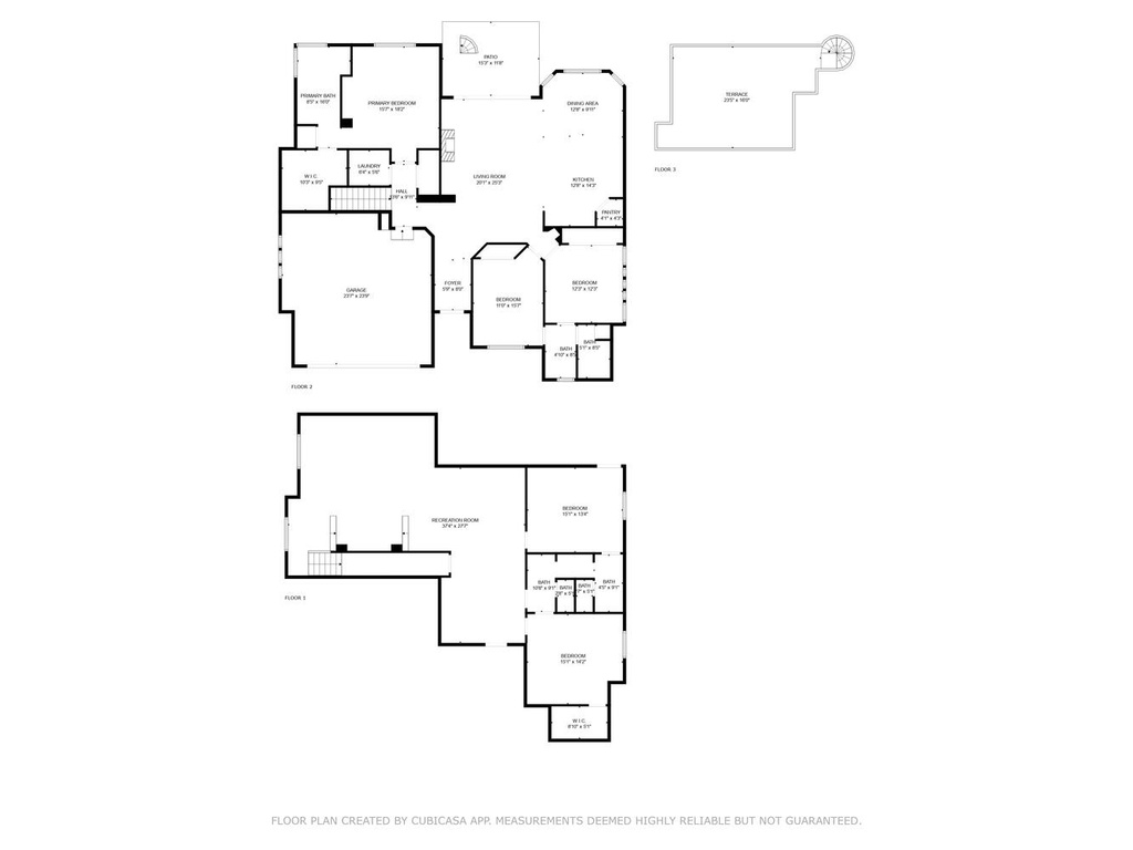 View of room layout