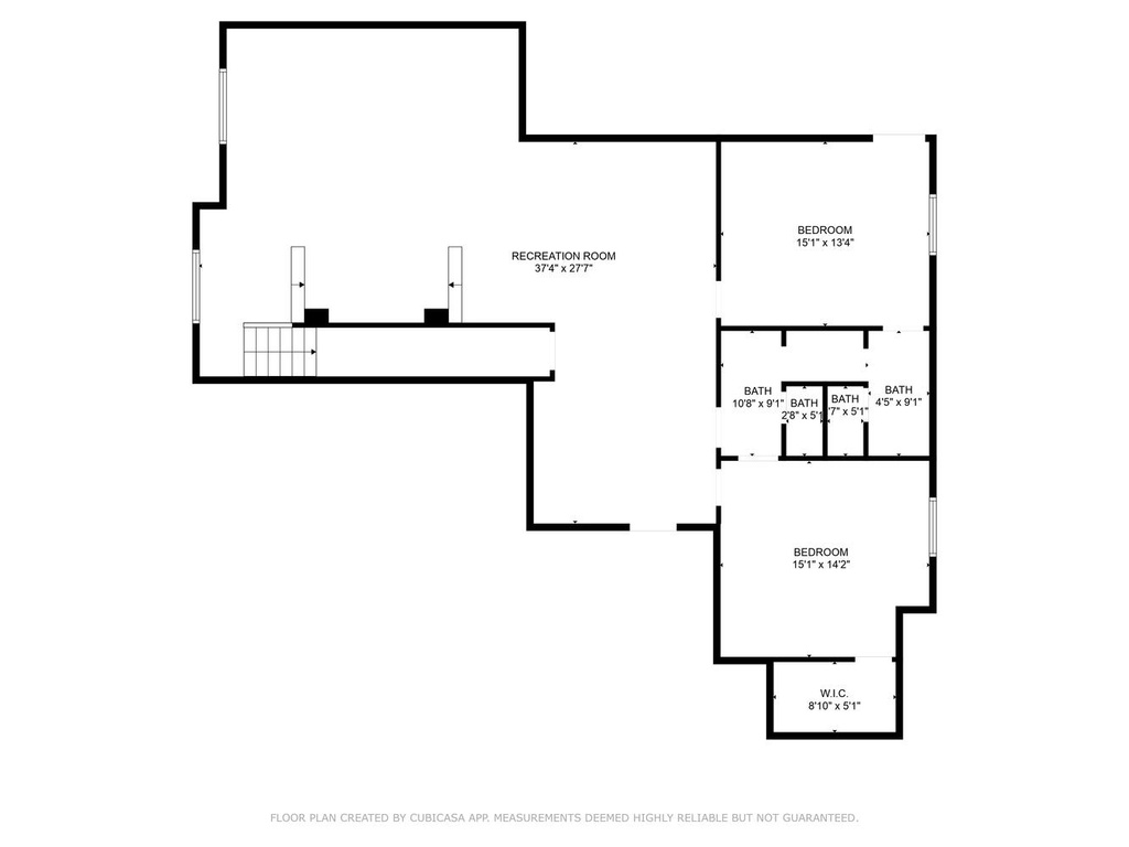 View of room layout
