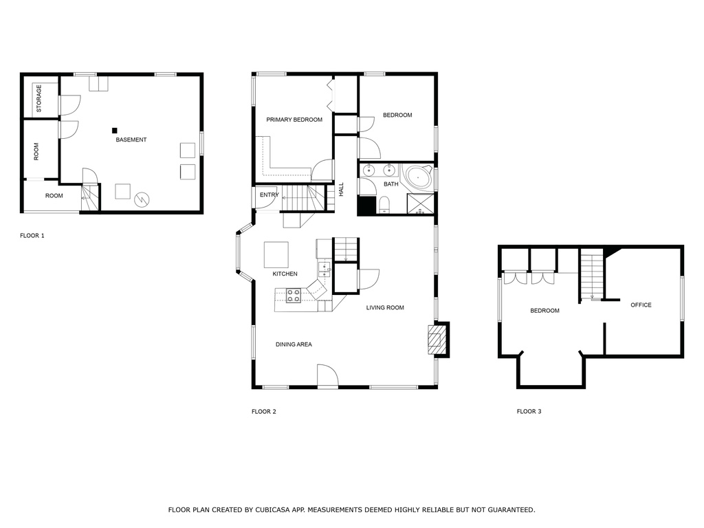 View of home floor plan