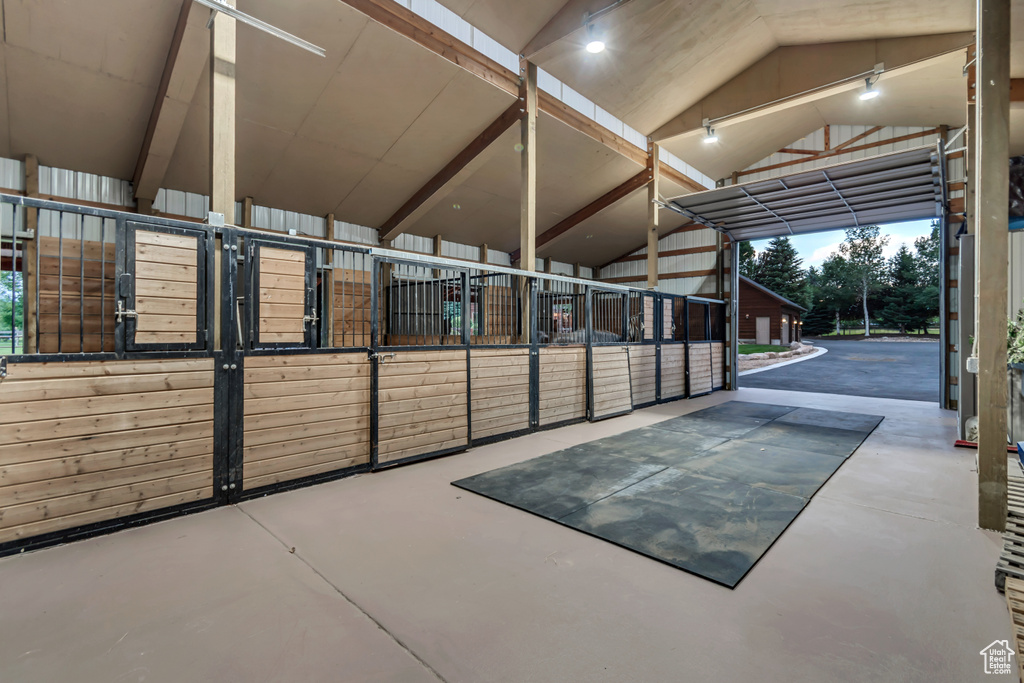 View of stable