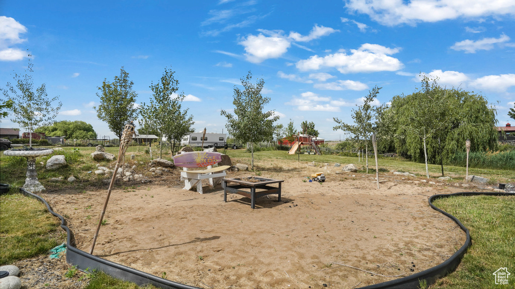 Surrounding community featuring a playground