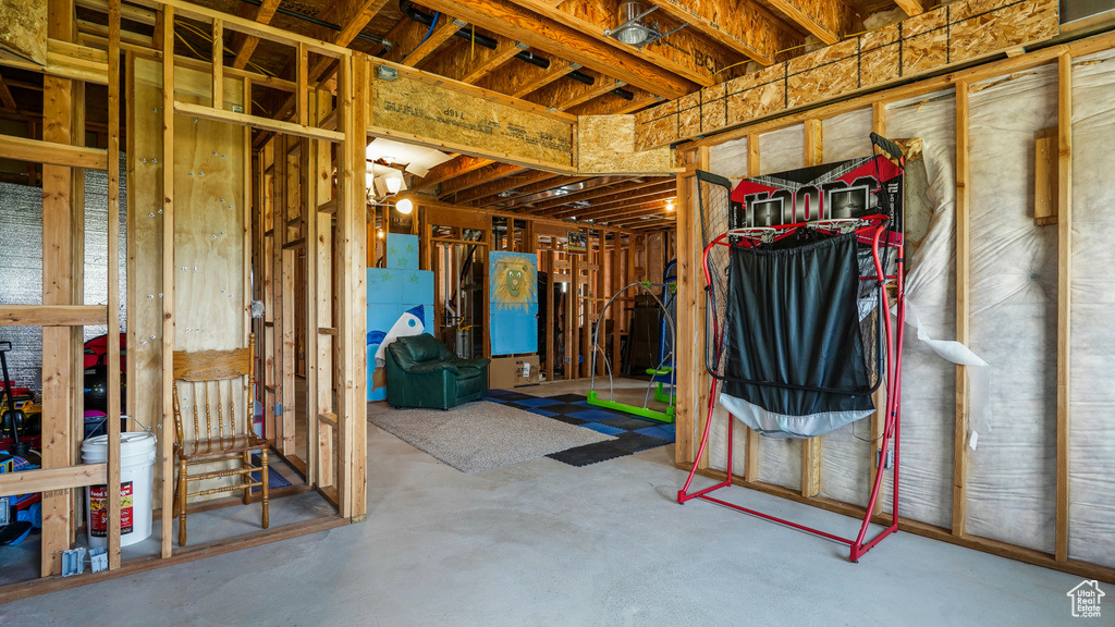 View of basement
