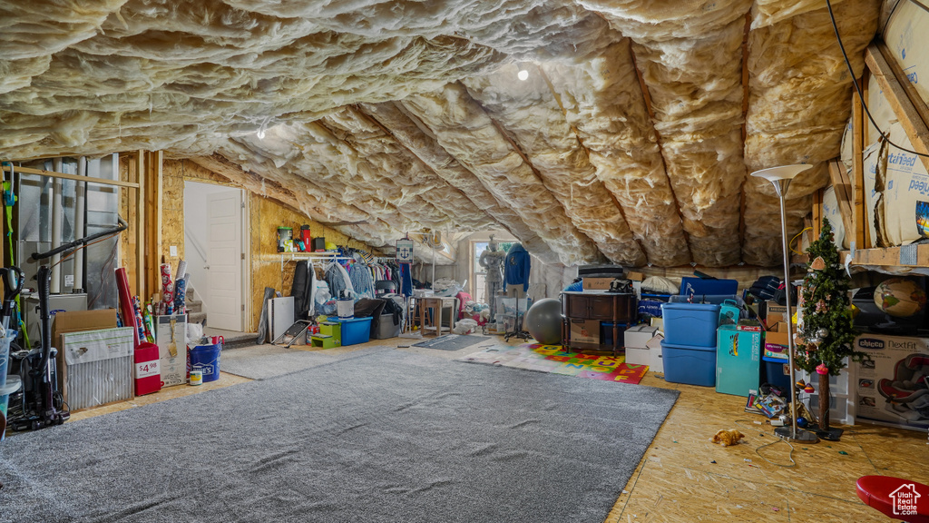 View of attic