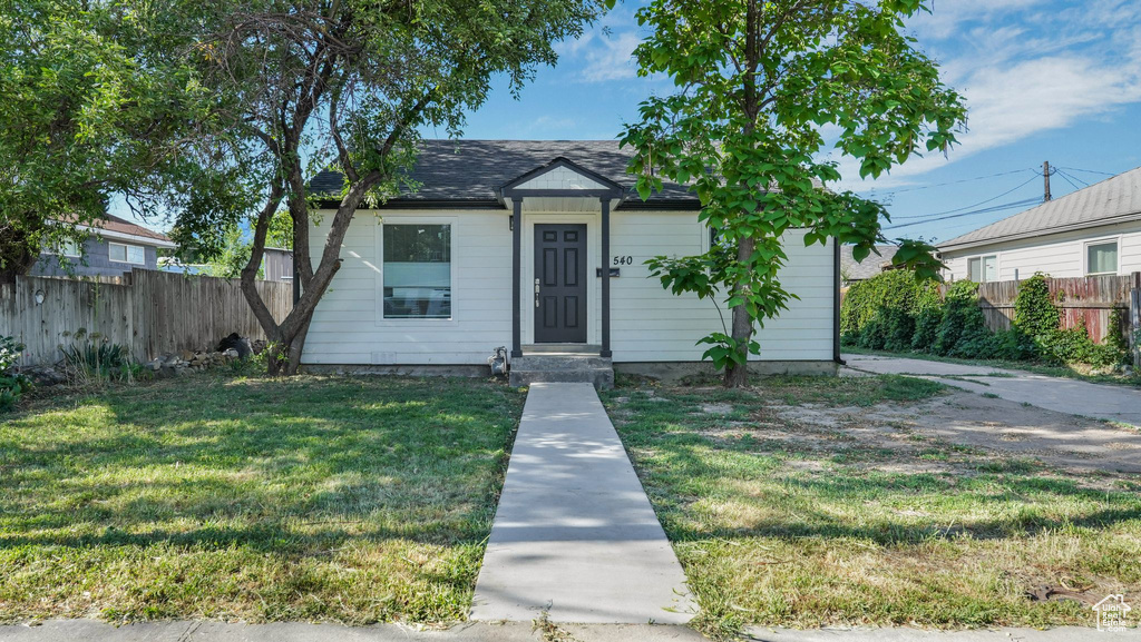 View of bungalow