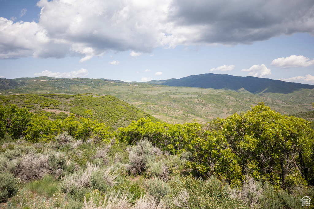 View of mountain backdrop