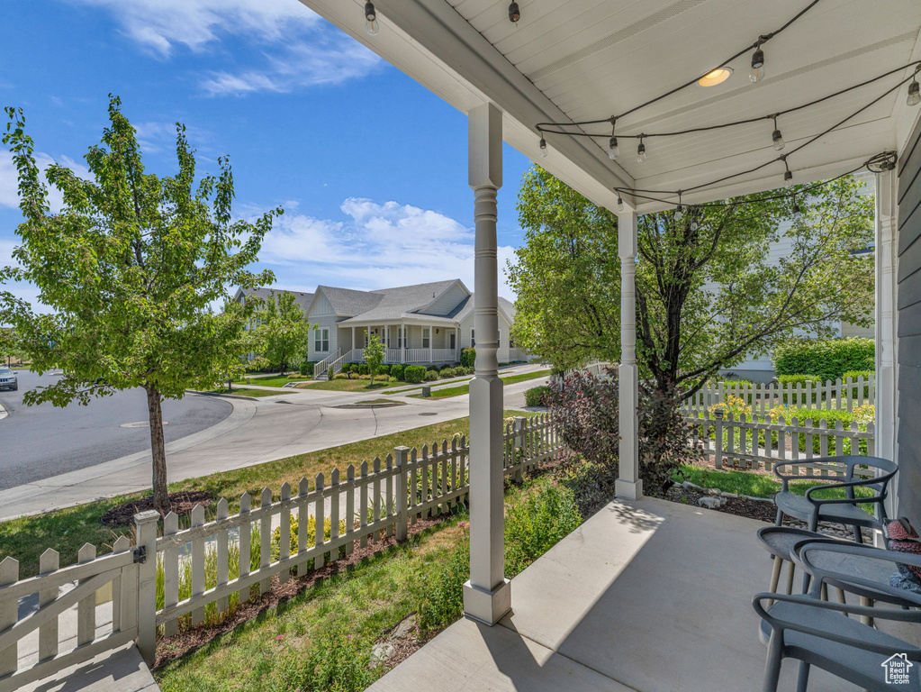 View of porch