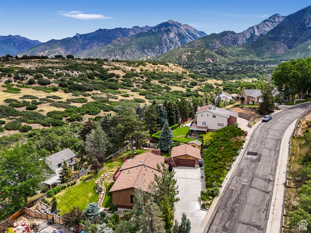 View of mountain backdrop