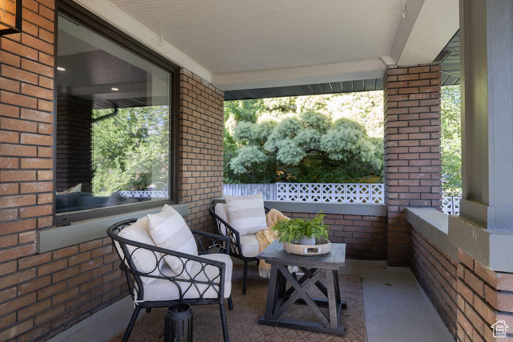 View of porch