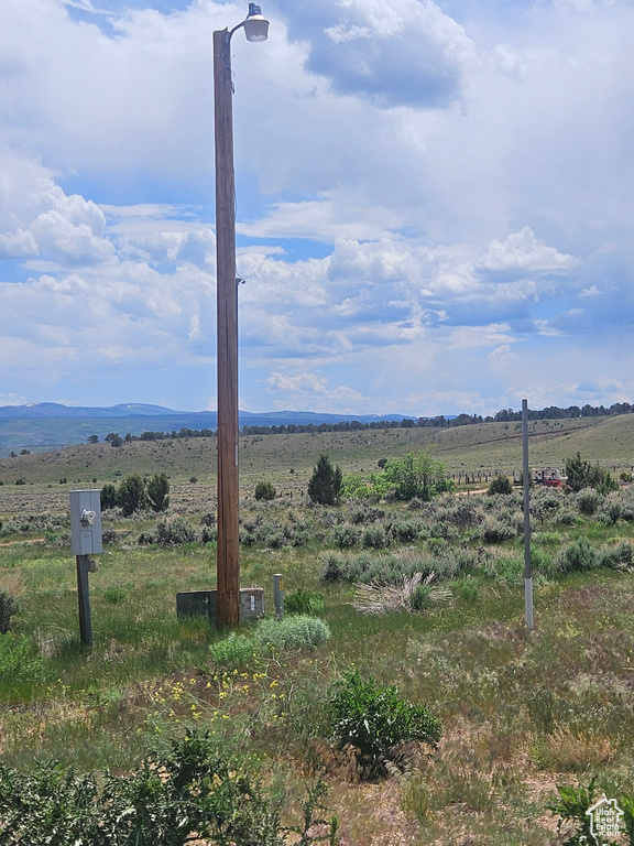 Mountain view featuring rural landscape