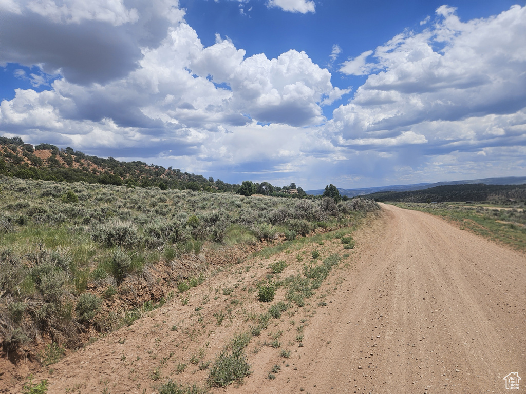 View of dirt / gravel road