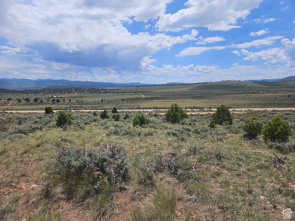 View of mountain backdrop