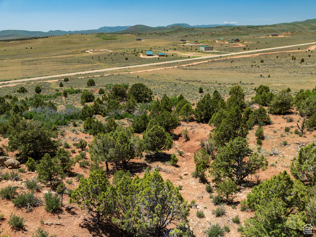 View of rural area featuring a mountainous background