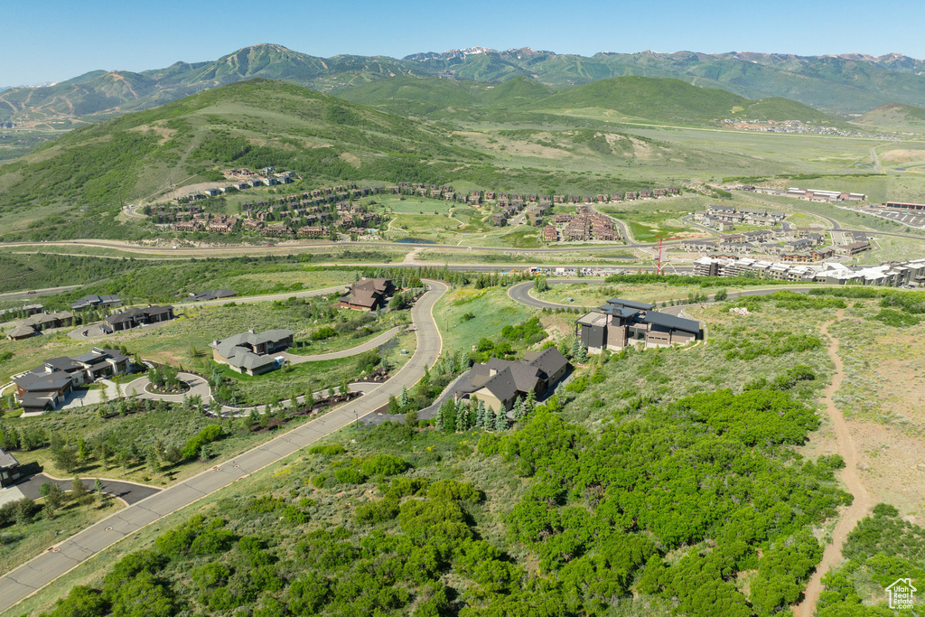 View of property location with rural landscape and a mountainous background