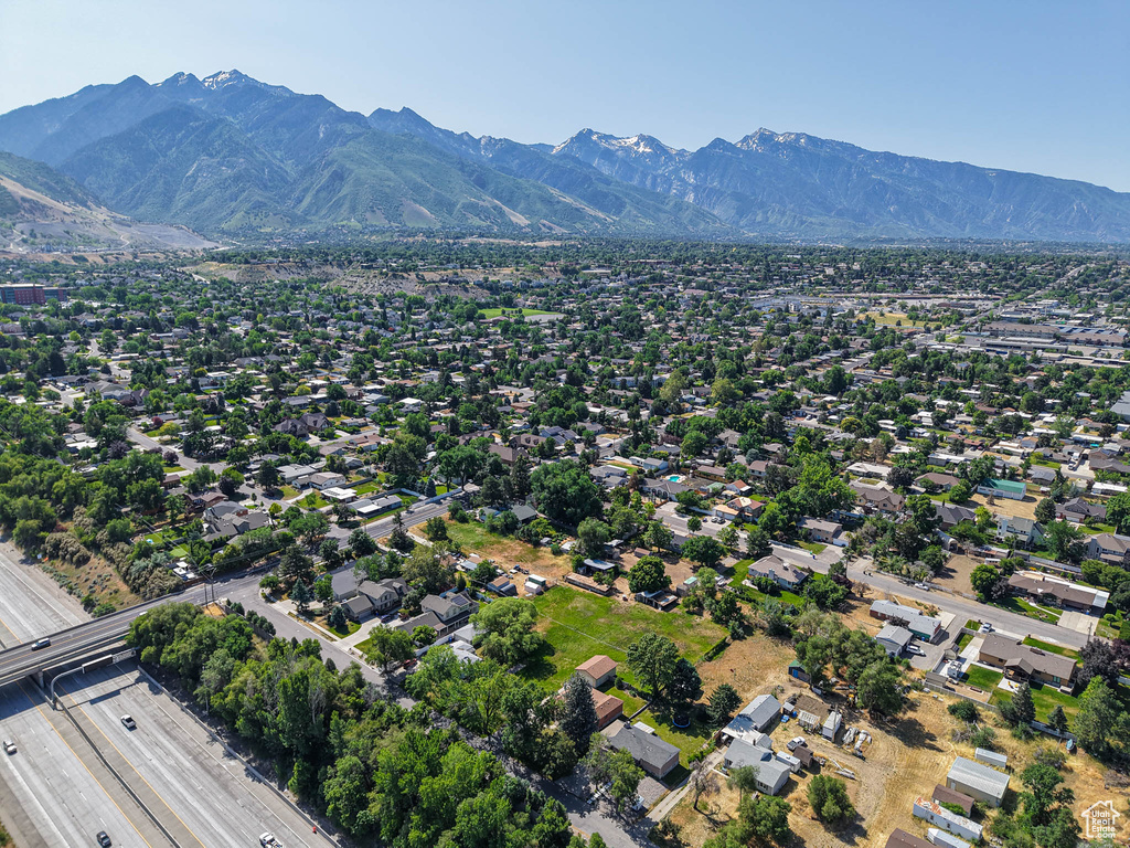 Aerial view of mountains
