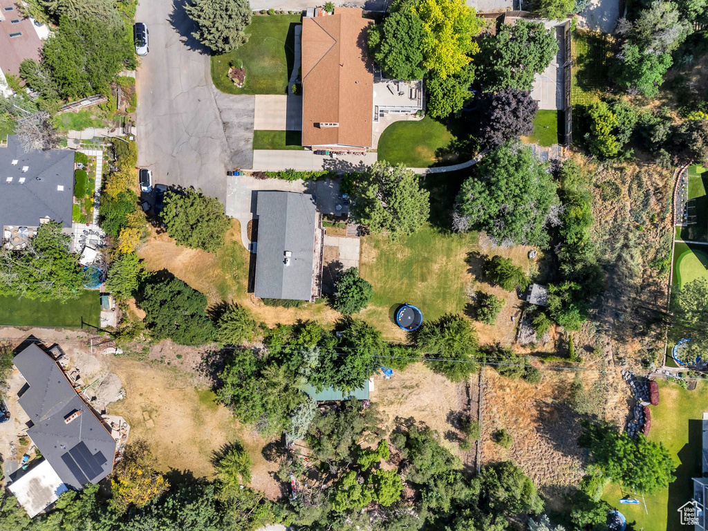 Aerial overview of property's location