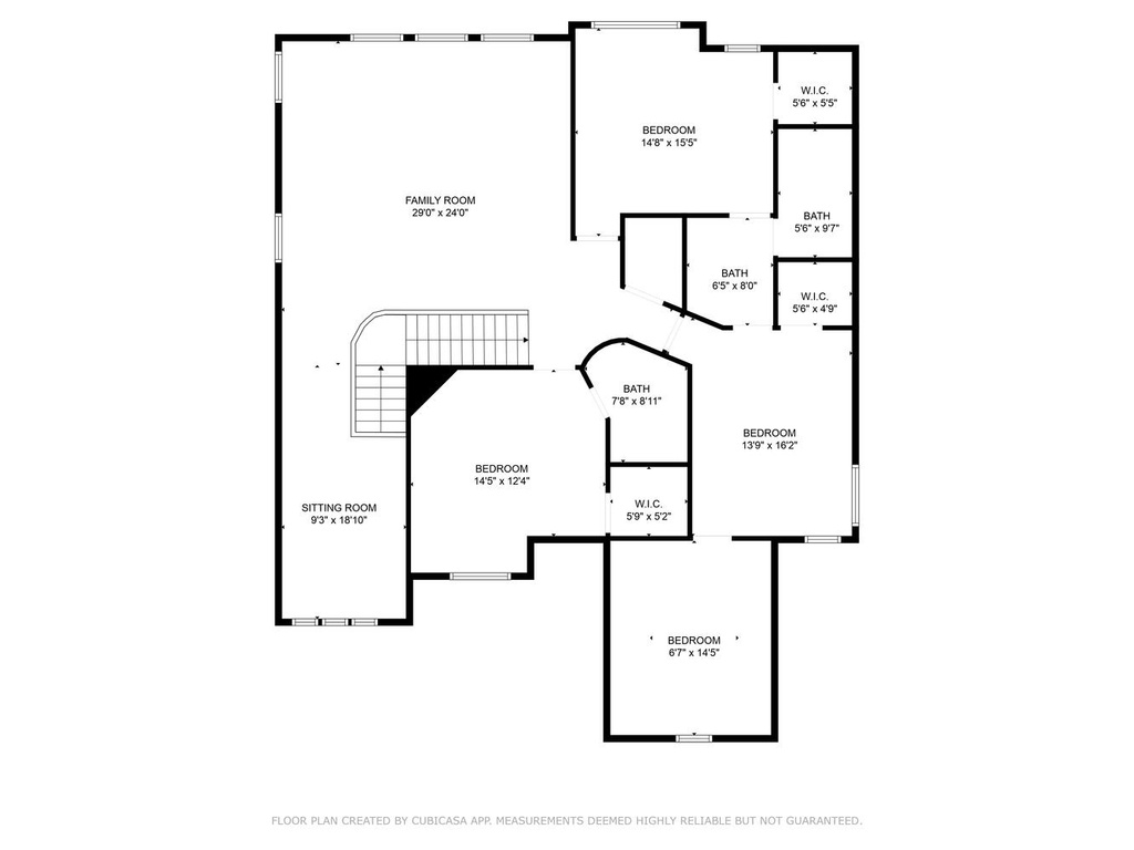 View of floor plan / room layout