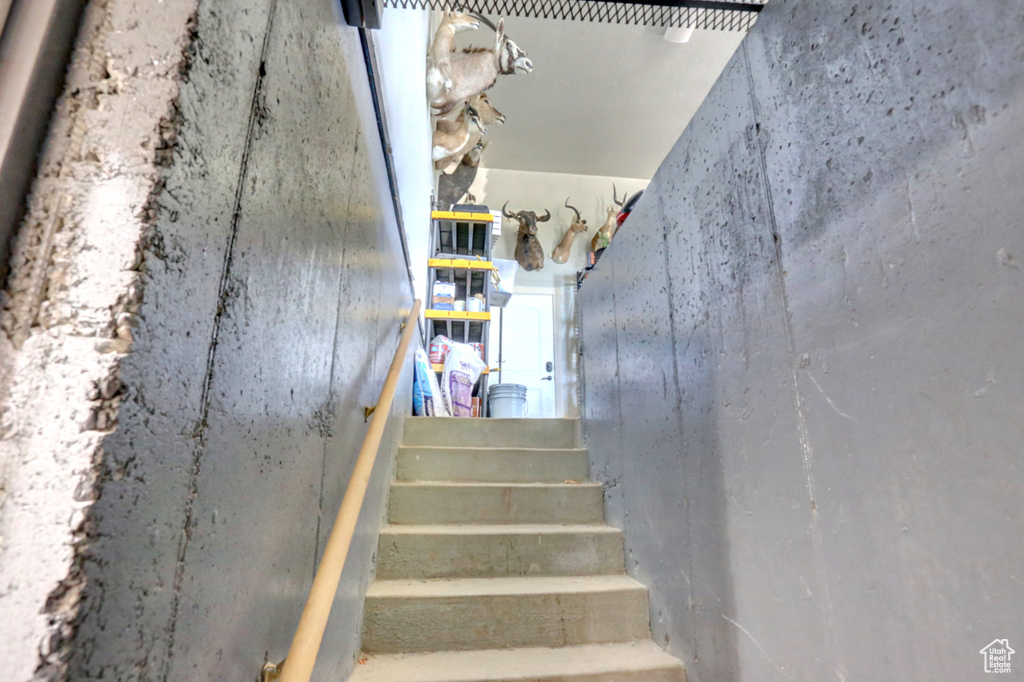 View of stairway