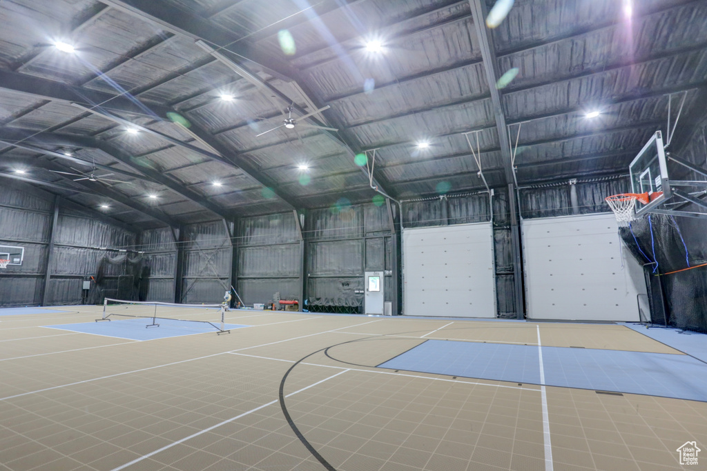 View of sport court with community basketball court
