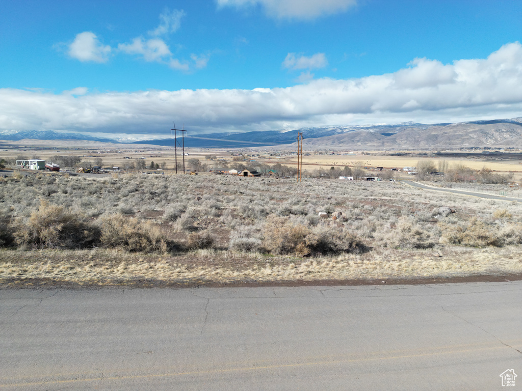 View of mountain backdrop