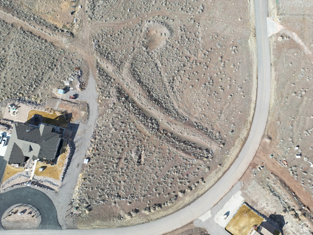 Aerial overview of property's location