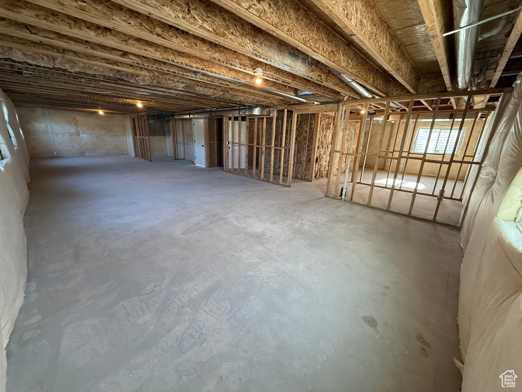 View of basement