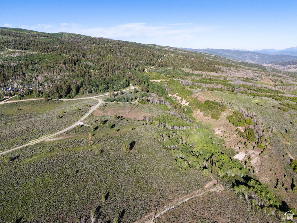 View of property location featuring a mountainous background